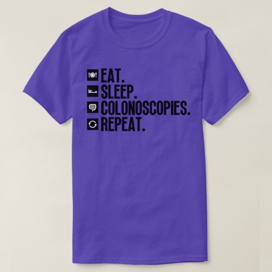 Grappig colonoscopie cadeau 1 t-shirt (Design voorkant)