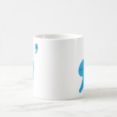 Grappig Comma La Kamala Harris 2024 Verkiezing Har Koffiemok (Center)