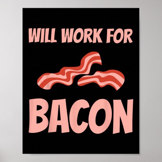 Grappig con design voor mannen vrouwen bbq varkens poster (Voorkant)