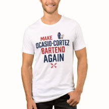 Grappig Conservatieve AOC Barman Politieke Humor