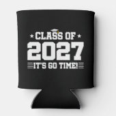 Grappig Cool Afstudeertijd Seniorklas 2027 Blikjeskoeler (Achterkant)