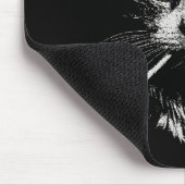 Grappig Cool Cat Smoking Funny Meme Cigarette Cat  Muismat (Hoek)