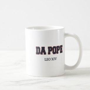 Grappig Cool Da Pope Shirt God Bless Pope Leo XIV Koffiemok