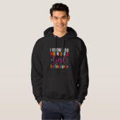 Grappig COOL IK WEET DAT IK WISKUNDE ALS EEN MEISJ Hoodie (Voorkant volledig)