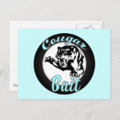 Grappig Cool Retro Cougar Bait Geeky Briefkaart (Voorkant / Achterkant)