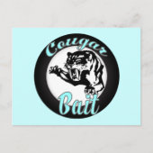 Grappig Cool Retro Cougar Bait Geeky Briefkaart (Voorkant)
