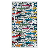 Grappig Cool Shark Print Abstract Generic Klein Cadeauzakje (Voorkant)