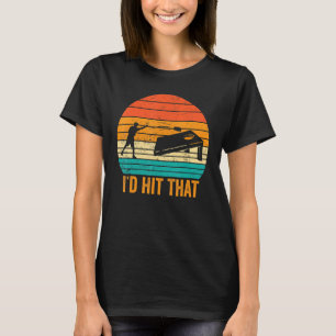 Grappig corn hole maïs gat retro ik zou raken dat t-shirt