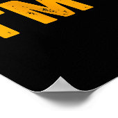Grappig Cornhole Cadeau Voor Mannen Cornhole Spele Poster (Hoek)