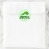 Grappig Cornwall Ronde Sticker (Tas)