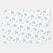 Grappig, Covid-19 houdt veilige essentiële zaken i Inpakpapier Vel (Voorkant 3)