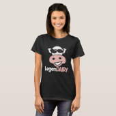 Grappig Cow Pun T-Shirt (Voorkant volledig)