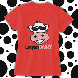 Grappig Cow Pun T-Shirt