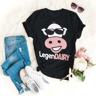 Grappig Cow Pun T-Shirt