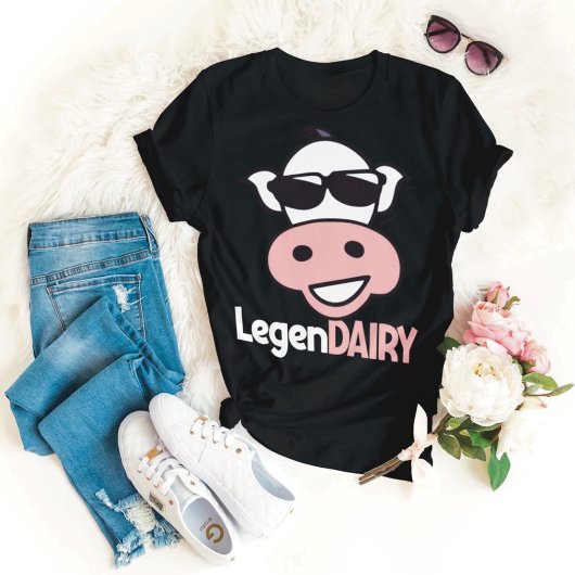 Grappig Cow Pun T-Shirt