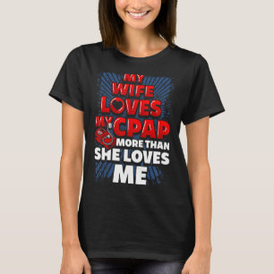 Grappig CPAP-Gezegde. MAN CPAP T-shirt