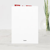 Grappig Crappie Gevist Pun Kerstmis Feestelijke Cu Feestdagen Kaart (Achterkant)