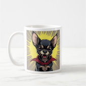 Grappig Crazy Chihuahua Quote Koffiemok (Links)