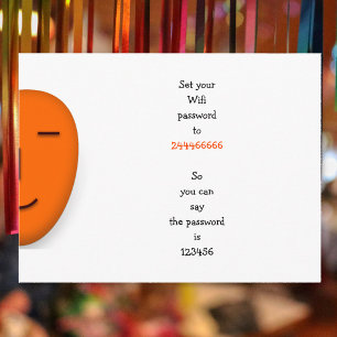 Grappig Creatief Wifi Wachtwoord Idee Citaat Grap Briefkaart