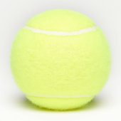 Grappig cricket cartoon sport logo aangepaste naam tennisballen (Achterkant)