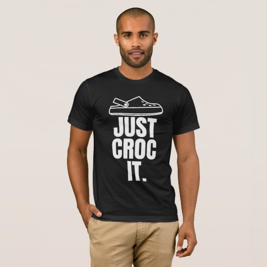 Grappig Croc - Gewoon Croc It T-shirt (Voorkant volledig)
