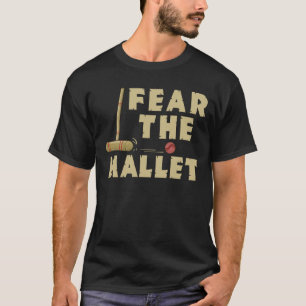 Grappig Croquet vreest de Mallet Graphic T-shirt