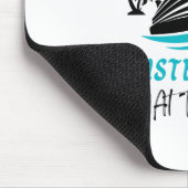 Grappig Cruise Muster Drill Drinken Design  Muismat (Hoek)
