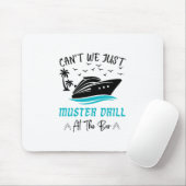 Grappig Cruise Muster Drill Drinken Design  Muismat (Met muis)