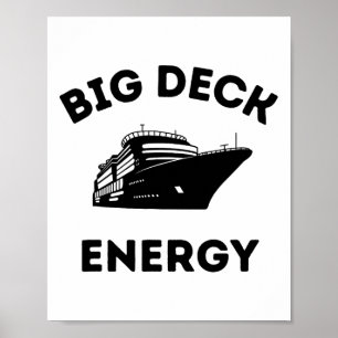 Grappig Cruise Ship T-shirt Voor Mannen - Grote De Poster