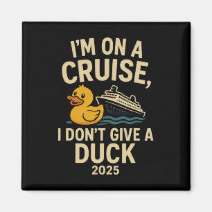 Grappig Cruise Shirt 2025 – Het Kan Me Niks Schele Magneet