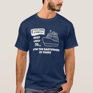 Grappig Cruise-shirt Waarschijnlijk Kent De Barten T-shirt