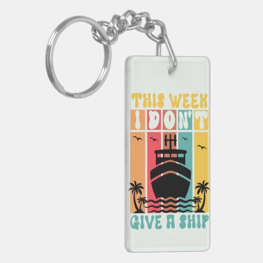 Grappig cruisen sleutelhanger (Voorkant Links)