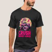 Grappig Crush Borstkanker Dinosaur Riding Monster