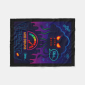 Grappig Crypto Energie Milieu Satire Geschenk Tank Fleece Deken (Voorkant (Horizontaal))