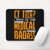 Grappig CT Tech Radiologie CT CAT Scan - Medisch S Muismat (Met muis)