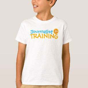 Grappig Custom Beroep Naam Blauw Sinaasappel T-shirt