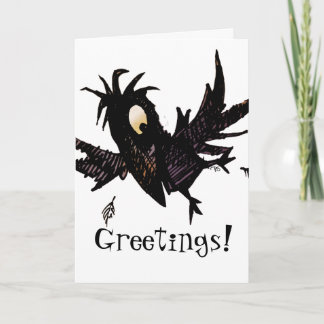 Grappig Custom Black Crow Groeten Black Crow Kaart
