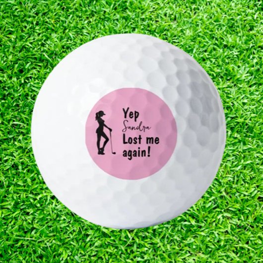 Grappig Custom dames Golfballen