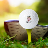 Grappig Custom Face Golf Verjaardagsfeest Matching Golfballen