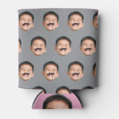 Grappig CusTom Face Verjaardag Favorieten Bachelor Blikjeskoeler (Voorkant)