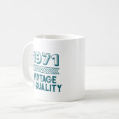 Grappig Custom Year  en Kwaliteit Cool Koffiemok (Voorkant links)