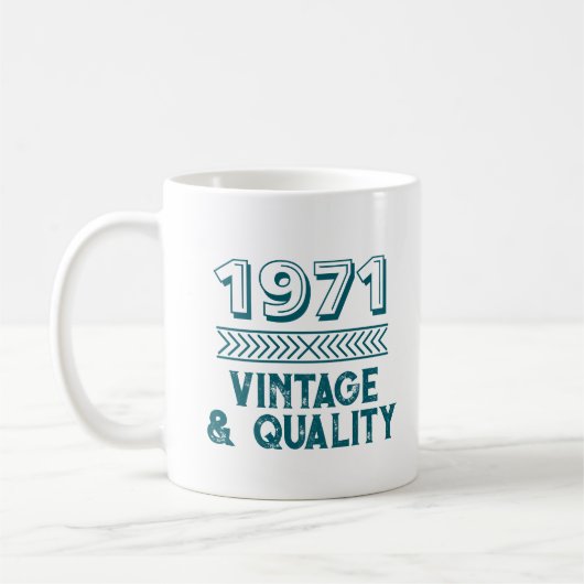 Grappig Custom Year  en Kwaliteit Cool Koffiemok (Links)