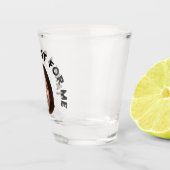 Grappig Cute 21e Verjaardag Bachelorette Feest Shot Glas (Rechts)