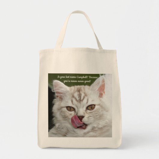 Grappig, Cute Kitten die zijn koepels schoppen Tote Bag (Voorkant)