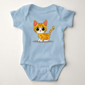 Grappig Cute kitten Romper (Voorkant)