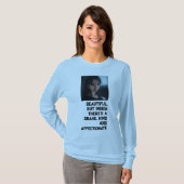 Grappig Cute Slang Foto Zweetshirt T-shirt (Voorkant volledig)
