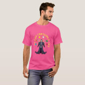 Grappig D20 Dice spel Skeleton Witchcraft Nerdy sp T-shirt (Voorkant volledig)