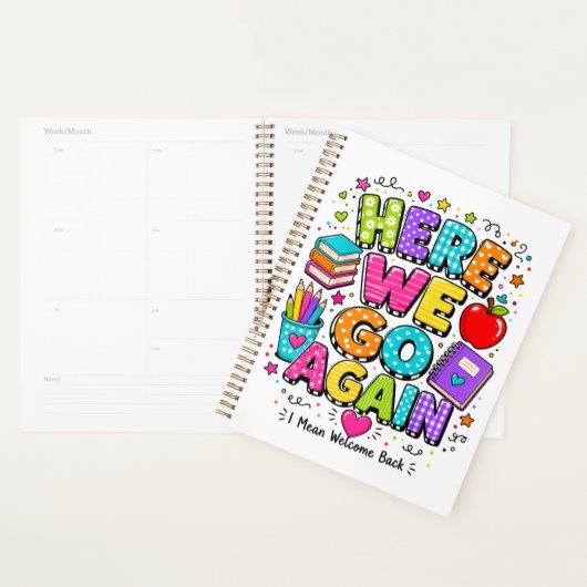 Grappig, daar gaan we weer, ik bedoel terug naar s planner (Display)