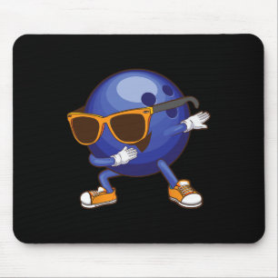 Grappig Dabbing Bowling Cadeau Voor Bowler Danser Muismat