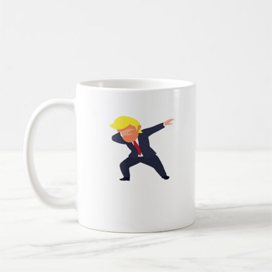 Grappig Dabbing Design Classic Koffiemok (Links)